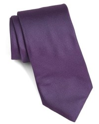 violette geflochtene Krawatte