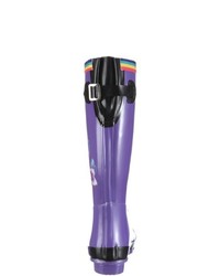 violette Gummistiefel von MTV