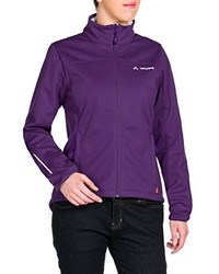 violette Jacke von Vaude