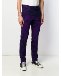 violette Mit Batikmuster Jeans von DSQUARED2