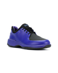 violette Leder niedrige Sneakers von Camper Lab