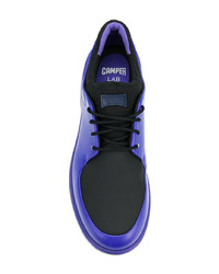 violette Leder niedrige Sneakers von Camper Lab