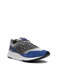 violette niedrige Sneakers von New Balance