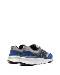 violette niedrige Sneakers von New Balance