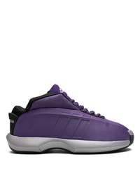 violette niedrige Sneakers von adidas