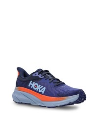 violette niedrige Sneakers von Hoka One One