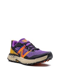 violette niedrige Sneakers von New Balance