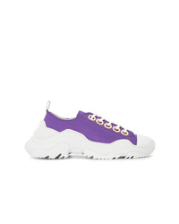 violette niedrige Sneakers von N°21