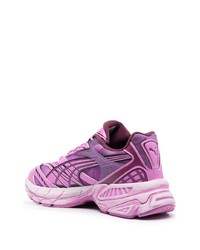 violette niedrige Sneakers von Puma