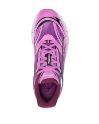 violette niedrige Sneakers von Puma