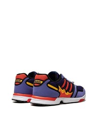 violette niedrige Sneakers von adidas