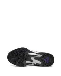 violette niedrige Sneakers von Nike