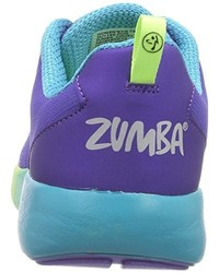 violette niedrige Sneakers von Zumba Footwear