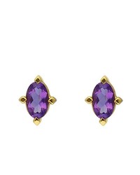 violette Ohrringe von Ivy Gems