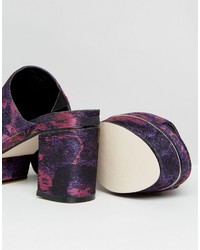 violette Pantoletten von Asos