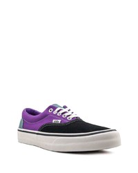 violette Segeltuch niedrige Sneakers von Vans