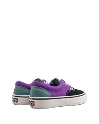 violette Segeltuch niedrige Sneakers von Vans