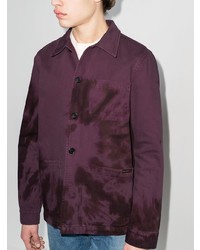 violette Mit Batikmuster Shirtjacke von Nudie Jeans