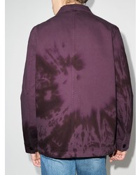 violette Mit Batikmuster Shirtjacke von Nudie Jeans
