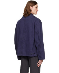 violette Shirtjacke von Lemaire