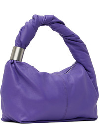 violette Shopper Tasche aus Leder von 1017 Alyx 9Sm