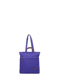 violette Shopper Tasche aus Segeltuch von FjallRaven