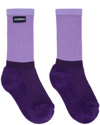 violette Socken von Jacquemus