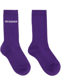violette Socken von Jacquemus