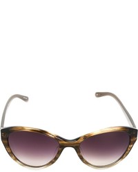 violette Sonnenbrille von Linda Farrow