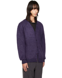 violette Strick Strickjacke von Needles