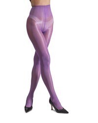 violette Strumpfhose