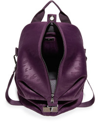 violette Taschen von adidas by Stella McCartney