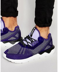 violette Turnschuhe von adidas