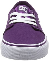 violette Turnschuhe von DC Shoes