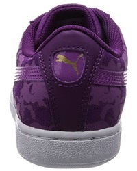 violette Turnschuhe von Puma