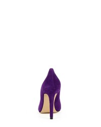 violette Wildleder Pumps von Evita