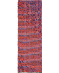 violetter bedruckter Schal von AGR