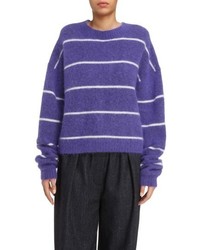 violetter Oversize Pullover