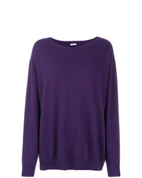 violetter Oversize Pullover von P.A.R.O.S.H.