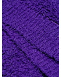 violetter Oversize Pullover von Marni