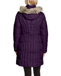 violetter Parka von Eddie Bauer