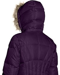 violetter Parka von Eddie Bauer