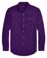 violetter Polo Pullover von Polo Ralph Lauren