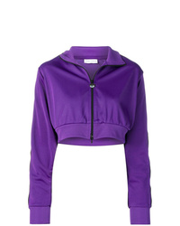 violetter Pullover mit einer Kapuze von Chiara Ferragni