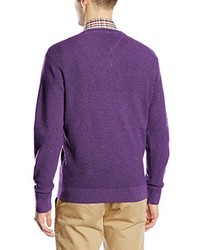 violetter Pullover von Casamoda