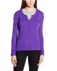violetter Pullover von Esprit