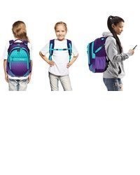 violetter Rucksack von elephant