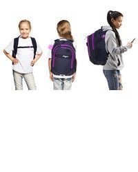 violetter Rucksack von elephant