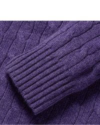 violetter Strickpullover von Polo Ralph Lauren