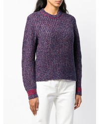 violetter Strickpullover von Rag & Bone